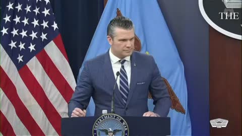 Hegseth: "We'll be hanging around. We're not going anywhere.